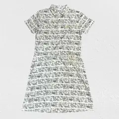 adidas アディダス ゴルフ ワンピース M 半袖 ストレッチ 美品