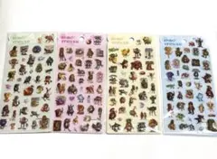 3D 立体　ぷっくりシール　ステッカー　イタリアンブレインロット　4枚　新品