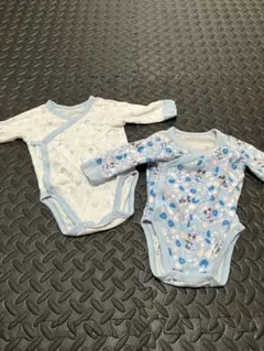 ベビー　肌着 70cm ユニクロ　ミッキー　前開き