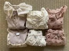 バースデイまとめ売り　テータテート 女の子ベビー服　70 80サイズ　美品