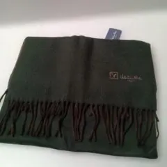 Valentino Rudy ダークグリーン マフラー未使用品