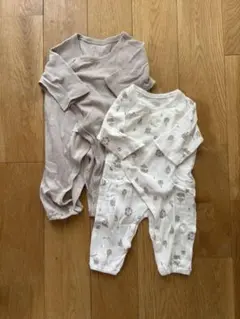 プティマイン　ベビー　薄手ロンパース