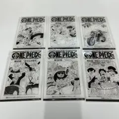 【新品未開封】ONE PIECE マンガアクリル 6種セット 定期購読者限定品