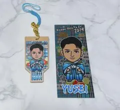 八木勇征羽子板ストラップ 千社札