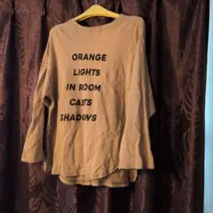 Samansa Mos2 長袖Tシャツ ベージュ