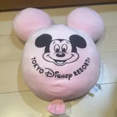 ミッキーマウス クッション ピンク