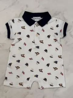 Ralph Lauren ポロシャツロンパース 半袖 3M