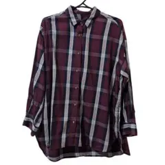 【中古】長袖 チェックシャツのサムネイル