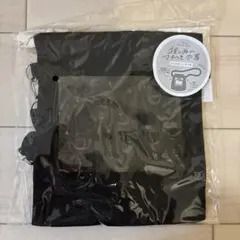 新品⭐︎Kamiojapanカミオジャパン推しぬいマチ付き巾着　ブラック　黒