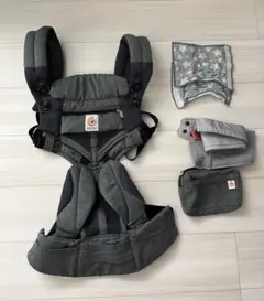 Ergobaby 抱っこ紐 グレー メッシュ - メルカリ