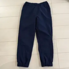UNIQLOネイビーフリース裏地ロングパンツ