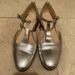 FABIO RUSCONI tストラップパンプス