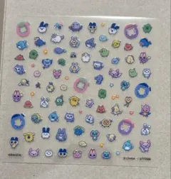 たまごっちネイルシールコレクション　デザインE