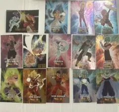 ドラゴンボール 14セットドラゴンボールメタリックシート