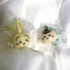 ちいかわ リップキャップマスコット うさぎ くりまんじゅう