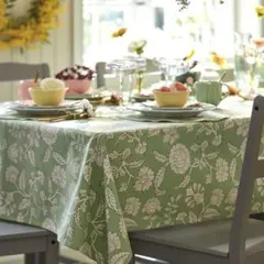 未開封 IKEA スモールフィスク テーブルクロス フローラルパターンのサムネイル