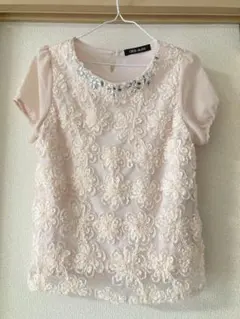 セシルマクビー　春服　トップス　ピンク　半袖　Tシャツ