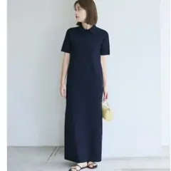 【新品未使用】ベースメントオンライン　ポロマキシワンピース　タグ付きのサムネイル