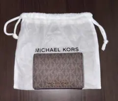 MICHAEL KORS 三つ折り財布 ブラウン