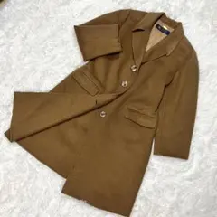 ✨美品✨COLOMBO カシミヤ100% ロングコートブラウン イタリア製