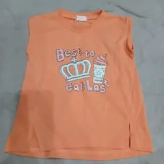 BABYDOLL ノースリーブ 100 オレンジ