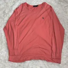 Polo Ralph Lauren トレーナー コーラルピンク XXL