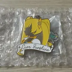 一番くじ　プリキュア　F賞シルエットメタルチャーム　キュアサンシャイン