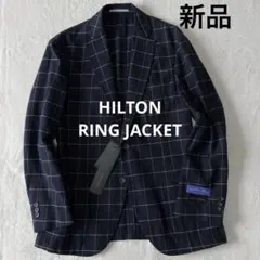 RING JACKET ハンドメイド ヘビーフランネル ネイビーブレザー - メルカリ