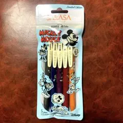 サラサクリップ0.5 限定 ディズニーデザイン 5色セット