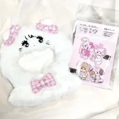 おめかし♡ポンチョぬいぐるみ mikko illustrations パフ - メルカリ