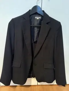 スーツ ジャケット ブラック　サンペックスイスト 事務服 長袖