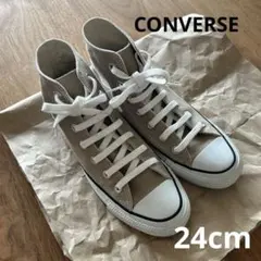お値下げ最終！converse ハイカットスニーカー ベージュ24cm