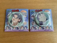 忍たま乱太郎　百面相缶バッジ　寝巻き姿の段　潮江　立花