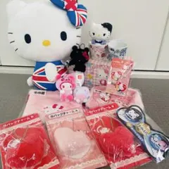 ハローキティ　ぬいぐるみ　マスコット　一番くじ　まとめ売り　サンリオ　大量