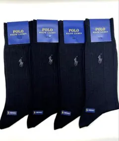 ★新品　ポロ ラルフローレン メンズ ソックス 4足セット 25〜26cm 20