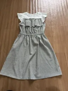 ノースリーブフリルワンピース 100cm