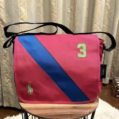 ✨新品（タグ付）✨限定色✨ポロラルフローレン ショルダーバッグ ナイロン 刺繍のサムネイル