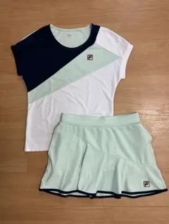 【FILA】フィラ♡テニスウェア　ゲームシャツ・スコート上下セット