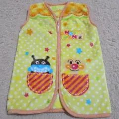 美品アンパンマン スリーパー フリース素材ふわふわ