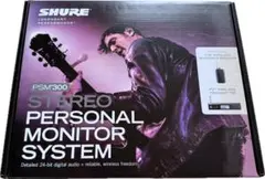 SHURE PSM 300 インイヤーモニタリングシステム 保護シール付き 箱付