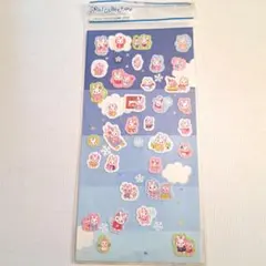 シール 平成 当時物 平成レトロ うさぎ 当時 冬 雪