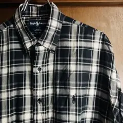 【激レア】Ralph Lauren シャドウ チェックシャツ 90s