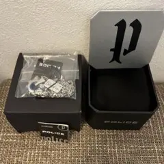 【美品】POLICE ネックレス シルバー 箱・ポーチ付き