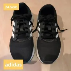 adidas スニーカー ブラック ホワイト