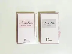 Dior ミスディオール　サンプル　香水 & Parfum 未使用品2点セット