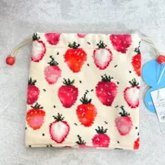 【新品タグ付✨】ラブラリーバイフェイラー ストロベリー 巾着