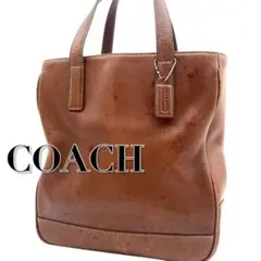 COACH コーチ オールドコーチ オールレザーバッグ ヴィンテージ ブラウン