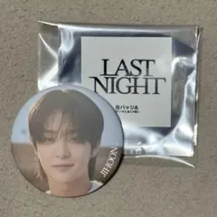TREASURE LAST NIGHT ジフン 缶バッジA