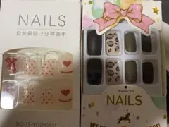 ネイルチップ 2点セット
