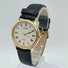新品電池 稼働 SEIKO SPIRIT メンズ スピリット ヴィンテージ